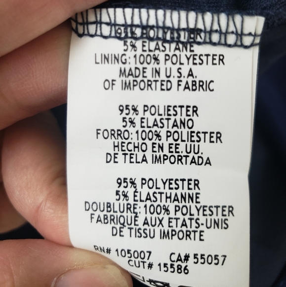 Marina Navy V-Neck Jumpsuit - Picture 7 of 7